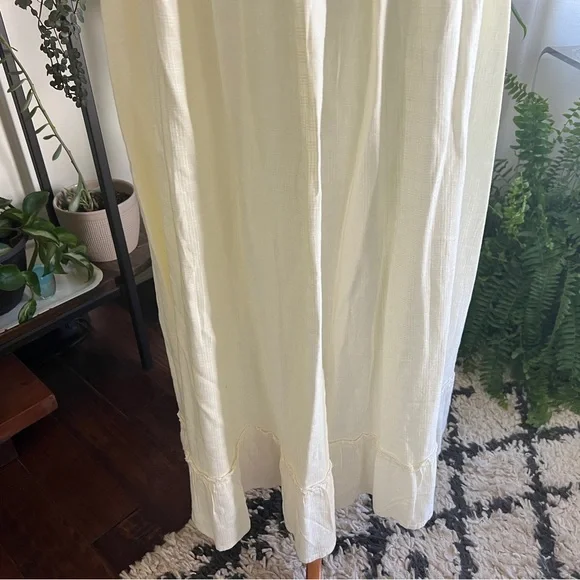 Free People Boho Suspender Jumper Overall Skirt/ Dress S - Picture 8 of 16